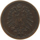 KAISERREICH PFENNIG 1887 A  #MA 068511 - 1 Pfennig