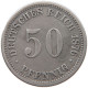 KAISERREICH 50 PFENNIG 1876 B  #MA 105124 - 50 Pfennig