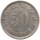 KAISERREICH 50 PFENNIG 1876 A  #MA 006797 - 50 Pfennig