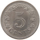 MALTA 5 CENTS 1976  #MA 067615 - Malte