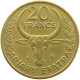 MADAGASCAR 20 FRANCS 1971  #MA 065860 - Madagascar