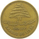 LEBANON 25 PIASTRES 1968  #MA 066193 - Libano