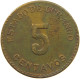 MEXICO 5 CENTAVOS 1914 DURANGO #MA 023485 - Mexique