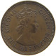 MAURITIUS CENT 1969 ELIZABETH II. (1952-) #MA 065886 - Maurice