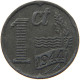 NETHERLANDS CENT 1944 WILHELMINA 1890-1948 #MA 067992 - 1 Centavos