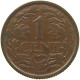 NETHERLANDS CENT 1941 WILHELMINA 1890-1948 #MA 067263 - 1 Centavos
