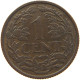 NETHERLANDS CENT 1939 WILHELMINA 1890-1948 #MA 067267 - 1 Cent