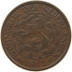 NETHERLANDS CENT 1914 WILHELMINA 1890-1948 #MA 067268 - 1 Centavos