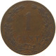 NETHERLANDS CENT 1904 WILHELMINA 1890-1948 #MA 067271 - 1 Cent