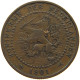 NETHERLANDS CENT 1901 WILHELMINA 1890-1948 #MA 067276 - 1 Centavos