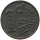 NETHERLANDS CENT 1942 WILHELMINA 1890-1948 #MA 067994 - 1 Cent