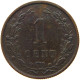 NETHERLANDS CENT 1898 WILHELMINA 1890-1948 #MA 067275 - 1 Cent