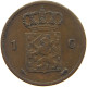 NETHERLANDS CENT 1861 WILLEM III. 1849-1890 #MA 067248 - 1849-1890: Willem III.