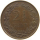 NETHERLANDS 2 1/2 CENTS 1880  #MA 022478 - 1849-1890: Willem III.