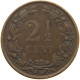 NETHERLANDS 2 1/2 CENT 1884 WILLEM III. 1849-1890 #MA 067235 - 1849-1890: Willem III.