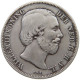 NETHERLANDS 1 GULDEN 1864 WILHELM III. 1849-1890. #MA 020923 - 1849-1890 : Willem III