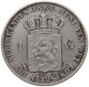 NETHERLANDS 1 GULDEN 1864 WILHELM III. 1849-1890. #MA 020923 - 1849-1890: Willem III.