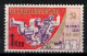 Tchécoslovaquie 1982 Mi 2686 (Yv 2506), Obliteré, Varieté Position 10/1 - Abarten Und Kuriositäten