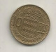 Monnaie, Monaco, 1951, Rainier III, 10, Dix Francs, 2 Scans - 1949-1956 Alte Francs