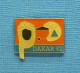 1 PIN'S /  ** RALLYE RAID PARIS - DAKAR '92 ** - Rallye