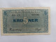 Billet Danemark 5 Kroner 1949 - Dinamarca
