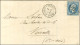 GC 492 / N° 22 Càd BLANGY-S-BRESLE / Bte Mle Sur Lettre Avec Texte Pour Versailles. 1867. - SUP. - R. - 1862 Napoléon III.