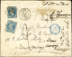 GC 212 / N° 29 Càd T 17 AUCH (31) 2 OCT. 68 Sur Lettre Pour Paris Réexpédiée En Italie à L'aide D'un N° 29 Obl étoile Ch - 1863-1870 Napoléon III. Laure