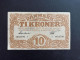 Billet Danemark 10 Kroner 1936 - Denemarken