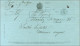 2 Tentatives D'entrée Et 1 Dépêche Télégraphique Avec Enveloppe TELEGRAMME PRIVE Pour Le Même Destinataire à Paris. 1ère - War 1870