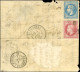 GC / N° 29 + N° 32 (les 2 Timbres Rajoutés) Càd T 17 SOURDEVAL (48) 1 JANV. 70 Sur Boule De Moulins Avec Càd D'arrivée P - Guerre De 1870