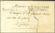 LISIEUX + DISTRIBUTION / DE LIVAROT Sur Lettre Avec Texte Daté 1815 Pour Falaise. - SUP. - R. - Sonstige & Ohne Zuordnung