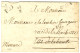 Lettre En Port Dû Avec Texte Daté 1761 Remise Au Boitier E / 32 Pour Paris. - TB. - Altri & Non Classificati