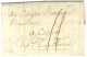 MAISON DE SEine Rouge (L N° 153) Sur Lettre Avec Texte Daté De St Denis An 2 Pour Cognac. - TB / SUP. - R. - Other & Unclassified