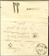 CHASSELAY Rougeâtre Au Verso D'une Lettre Avec Texte Daté Du 12 Octobre 1790 Adressée En Port Payé à Lyon. - SUP. - R. - Otros & Sin Clasificación