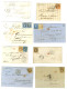 Lot De 13 Lettres Diverses Pour La Suisse. - Collections