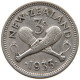 NEW ZEALAND 3 PENCE 1933 GEORGE V. (1910-1936) #MA 021197 - Nouvelle-Zélande