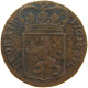 NETHERLANDS OVERIJSSEL DUIT 1766  #MA 064825 - Monete Provinciali