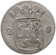 NETHERLANDS HOLLAND 2 STUIVERS 1723  #MA 024294 - Monete Provinciali