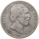 NETHERLANDS GULDEN 1863 WILHELM III. #MA 009014 - 1849-1890: Willem III.
