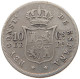 PHILIPPINES 10 CENTAVOS 1885  #MA 003188 - Philippines