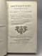 Dictionnaire Grammatical De La Langue Françoise - TOME SECOND - Nouvelle édition - Dictionnaires