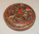 ANTIGUO PANEL DE MADERA POLICROMADA CON DRAGÓN, CHINA - Oriental Art