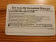 Prepaid Phonecard United Kingdom, International Phonecard - London, Parliament - [ 8] Firmeneigene Ausgaben