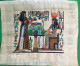 Handmade Original Papyrus Painting (10.4in X 8.8in), Ancient Egypt, From Egypt - Archéologie