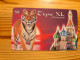 Prepaid Phonecard Spain, Tigre XL - Tiger, Russia, Moscow - Other & Unclassified