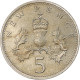 Grande-Bretagne, Elizabeth II, 5 New Pence, 1968, British Royal Mint, FDC, Du - 5 Pence & 5 New Pence