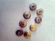 Lot De 8 Boutons PLM - Buttons