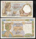 FRANCE - Lot De 2 Billets Français - 100 F SULLY 17/4/1941 -  F26/50 - TTB --- 500 F La Paix - 14/2/1942 - F32/29 - TTB - 500 F 1940-1944 ''La Paix''