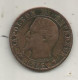 Monnaie, Napoleon III Empereur, 1856 M, Cinq, 5 Centimes, 2 Scans - 5 Centimes