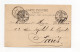!!! GABON, CPA DE LIBREVILLE DE 1907 POUR PARIS - Briefe U. Dokumente